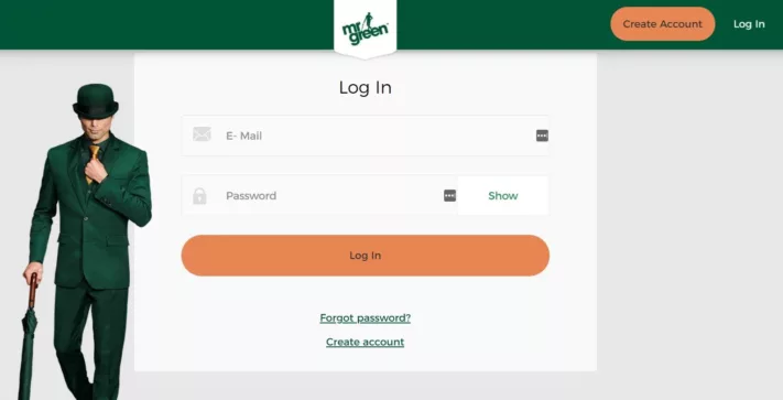 mr green casino login