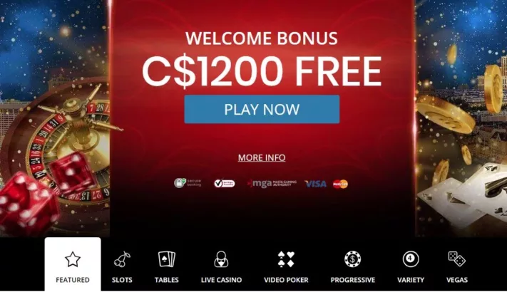 Royal Vegas Casino Welcome Bonus-min