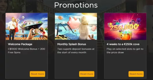 Casino Cruise Promotions