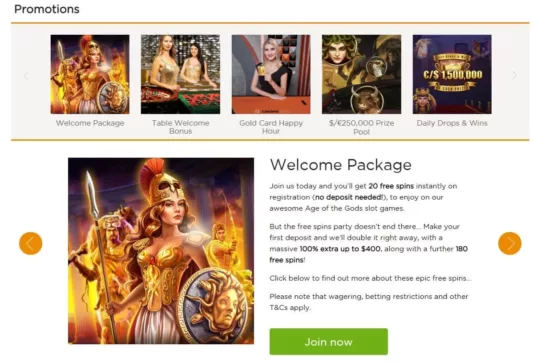 casino.com promotions