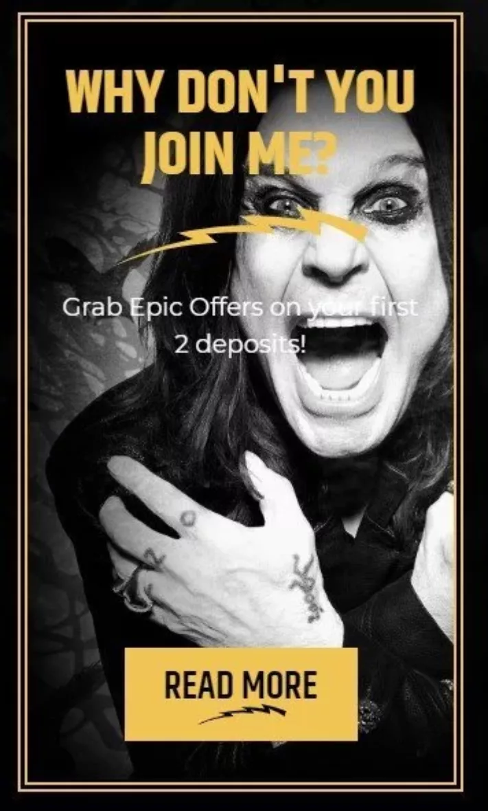 Metal Casino Ozzy Osbourne screenshot