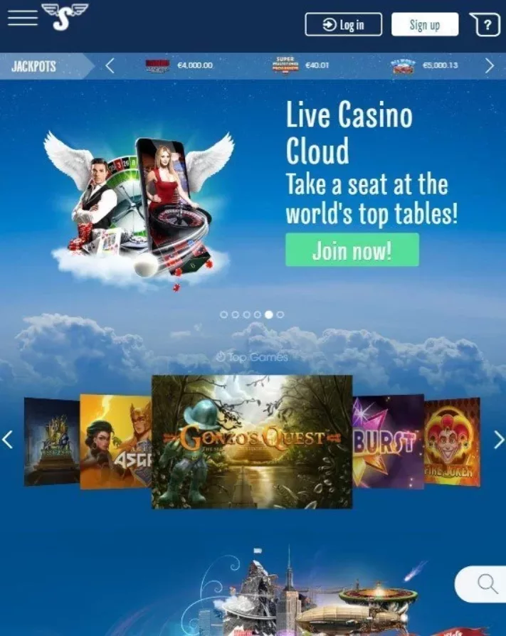 Sloty Casino Live Casino Cloud