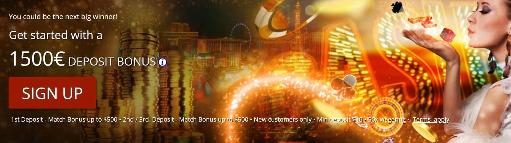 all slots casino welcome bonus-min