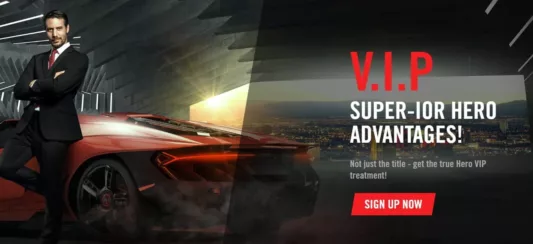 vegas hero vip program