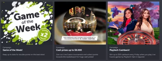 comeon casino promotions