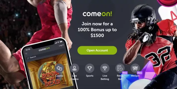 comeon casino welcome bonus