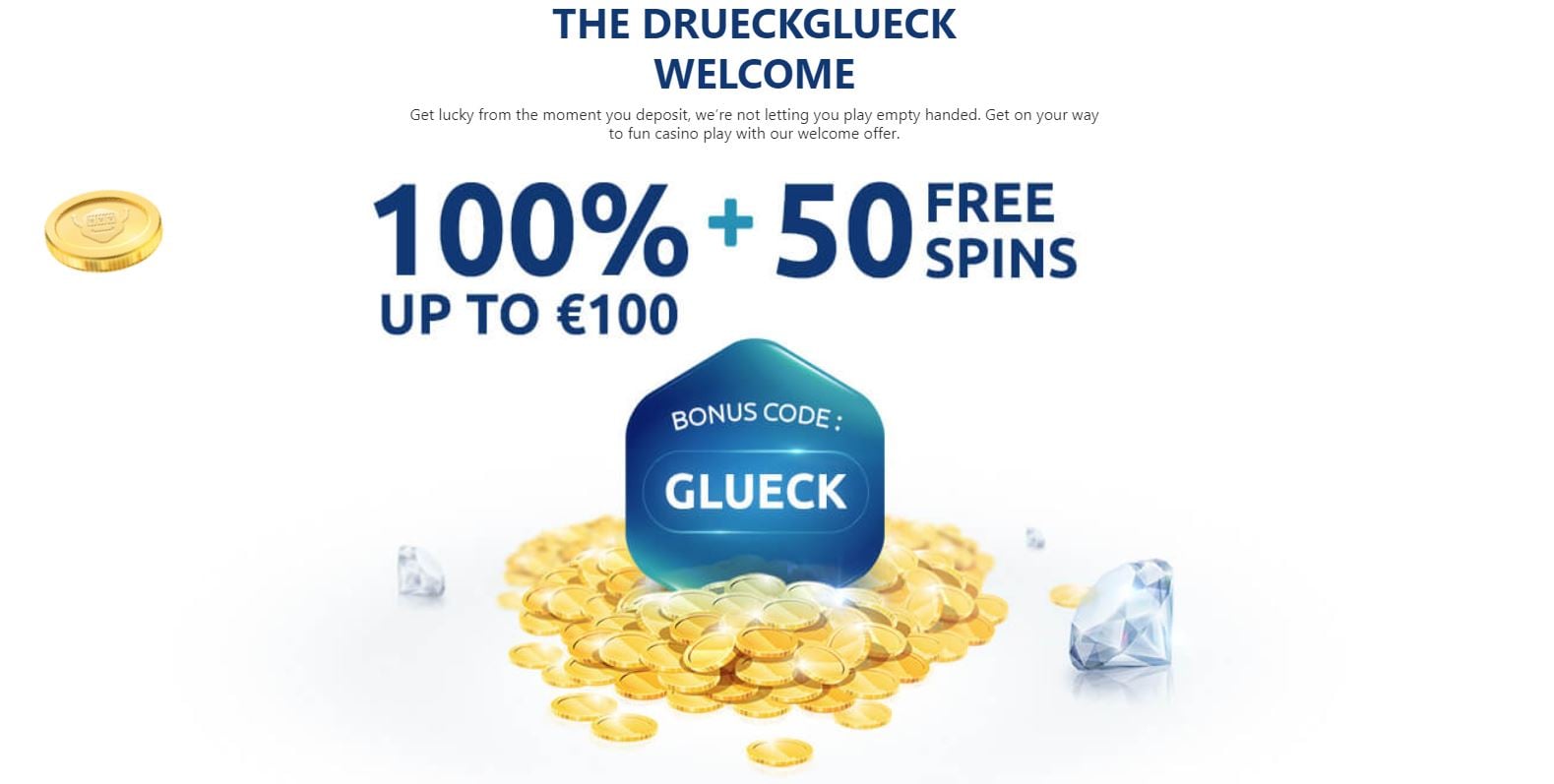drueck glueck casino welcome bonus
