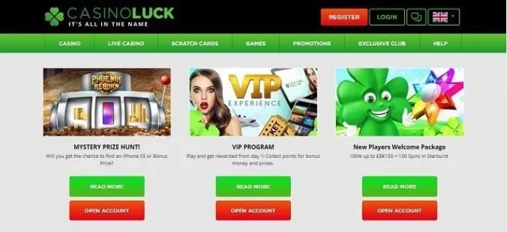 Casino Luck promotions