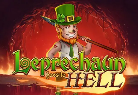 leprechaun goes to hell slot game demo poster