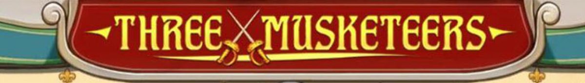 the three musketeers slot banner