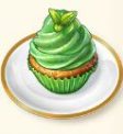 Baker's Treat Slot - Green cupcake