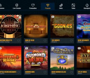 Dream Vegas Casino, Dream Vegas Casino Sign up Offer in Canada Dream Vegas games screenshot