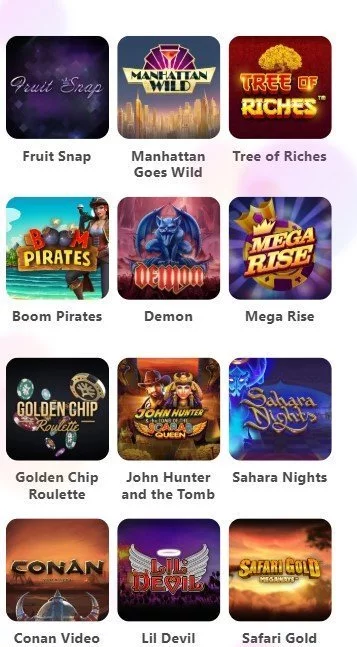 Dreamz Casino slot games