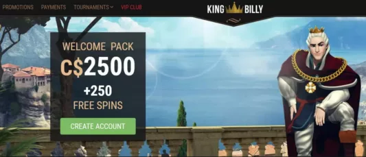 king billy casino welcome bonus-min