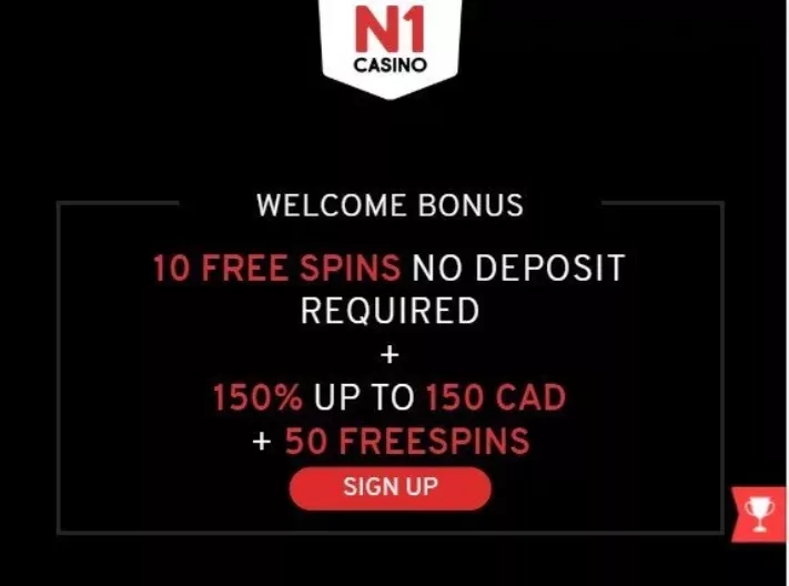 N1 Casino Welcome Bonus