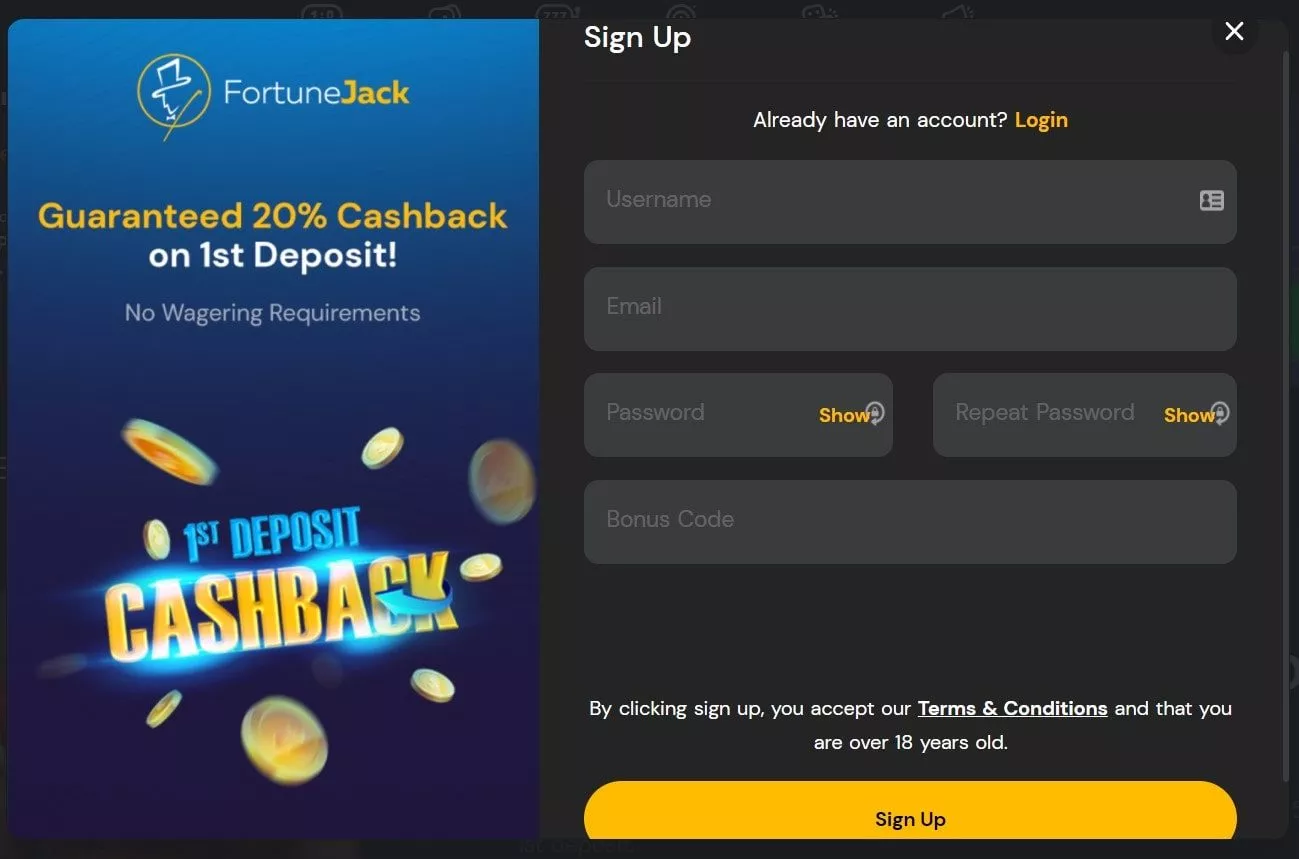 fortunejack casino login-min