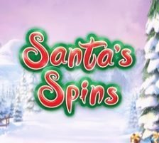 Santa's Spins Slot Logo