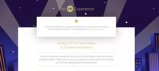 party casino vip