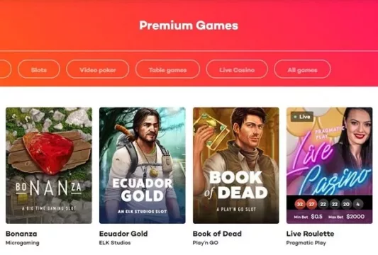 21 Casino Premium Games