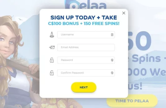 pelaa sign up sheet