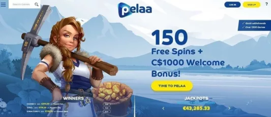 pelaa welcome offer