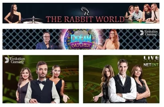 Lapalingo live casino screenshot