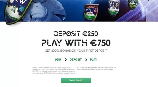 GoPro Casino VIP package