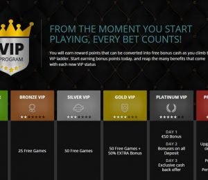 Luckland VIP program
