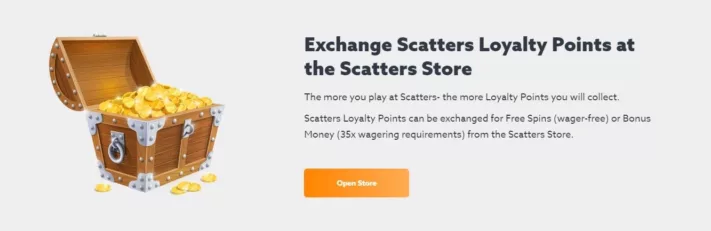 Scatters Loyalty Points