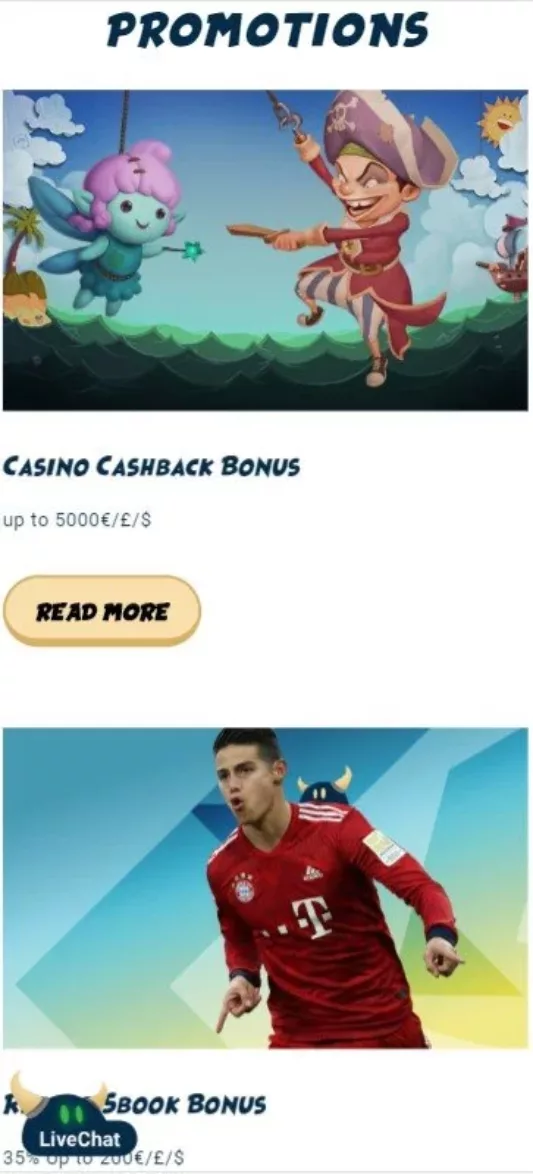 Svenbet Casino promotions