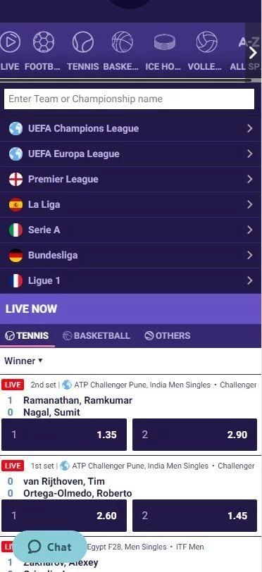 Gambola Casino sportsbook