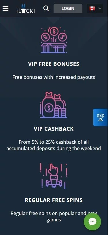 iLucki Casino VIP club
