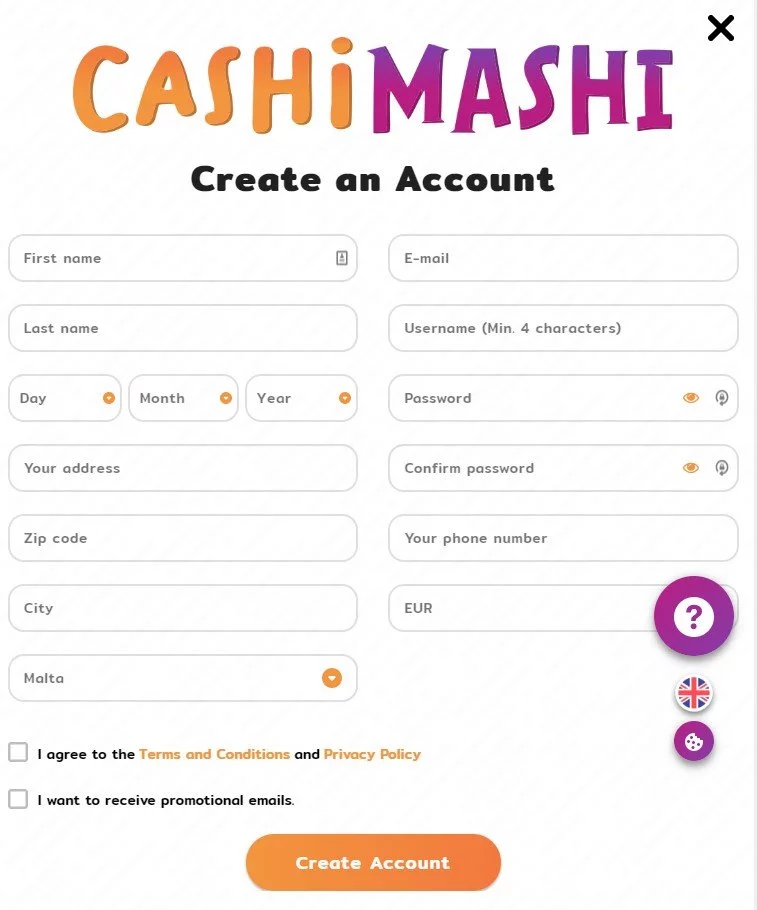 CashiMashi register