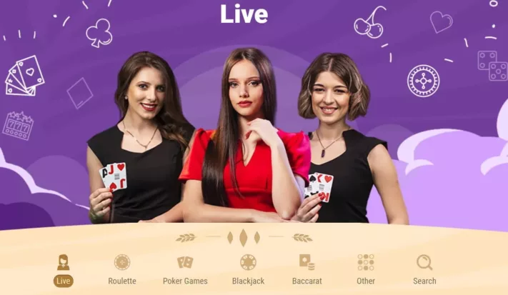 Cookie Casino live games