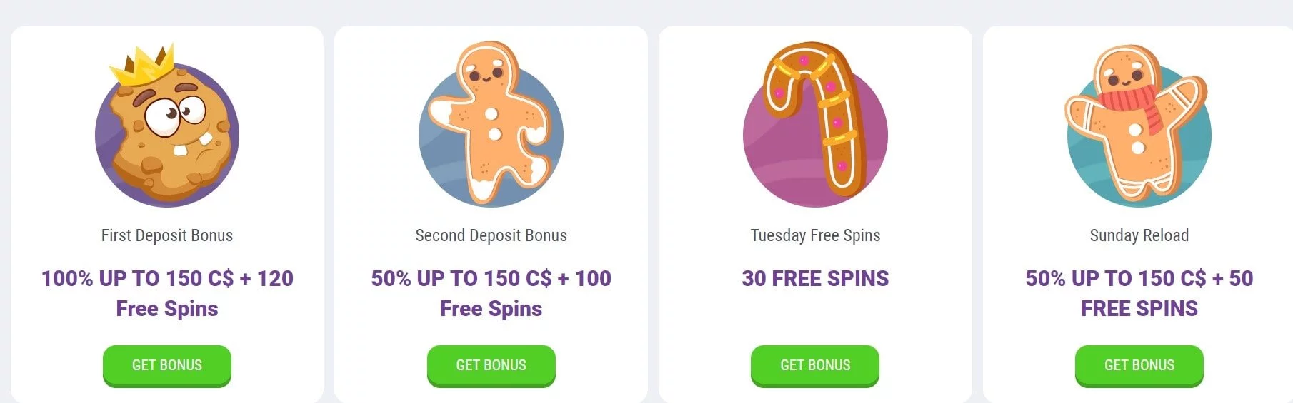 Cookie Casino promotions