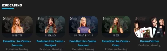 hey casino live casino