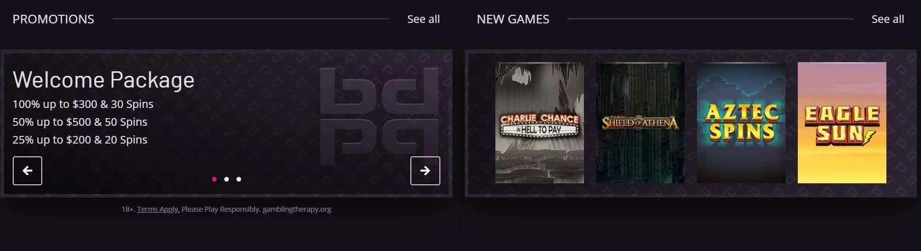 playgrand promotions and new games