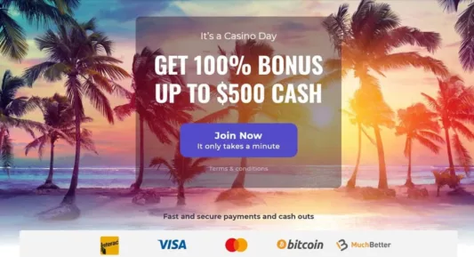 Casino Days welcome bonus-min