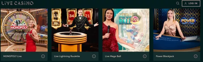 Live Casino live casino screenshot-min