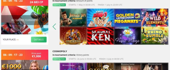 slotv casino tournaments