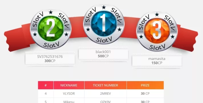 slotv lottery