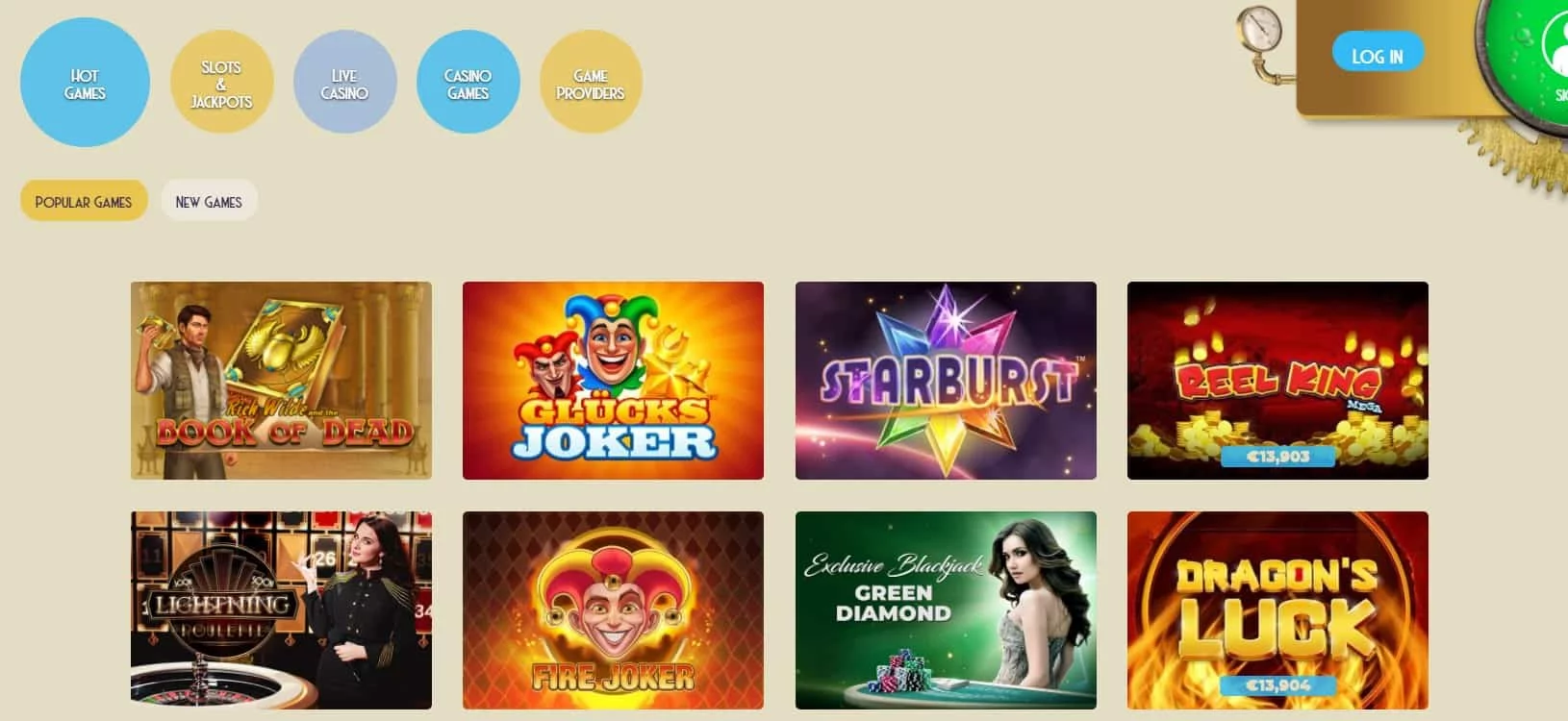Slot Games at Casino Lab-min