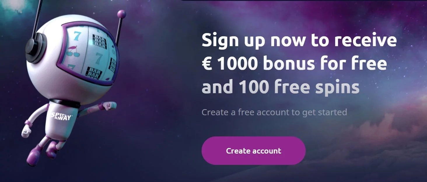 spinaway welcome bonus-min