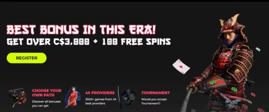 spin samurai casino welcome bonus-min