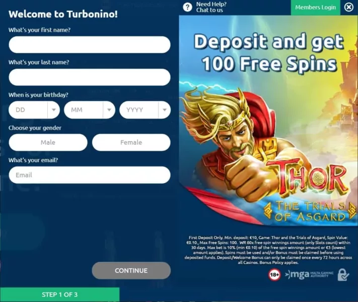 turbonino casino login-min