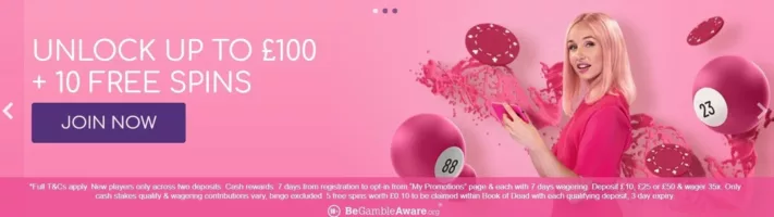 pink casino welcome banner-min