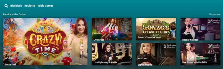 allin casino live games-min