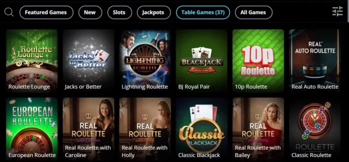 griffon casino live games-min