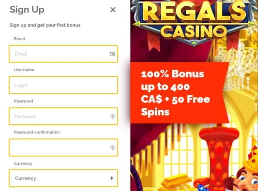 regals casino login-min