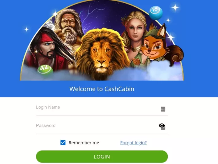 cash cabin casino login